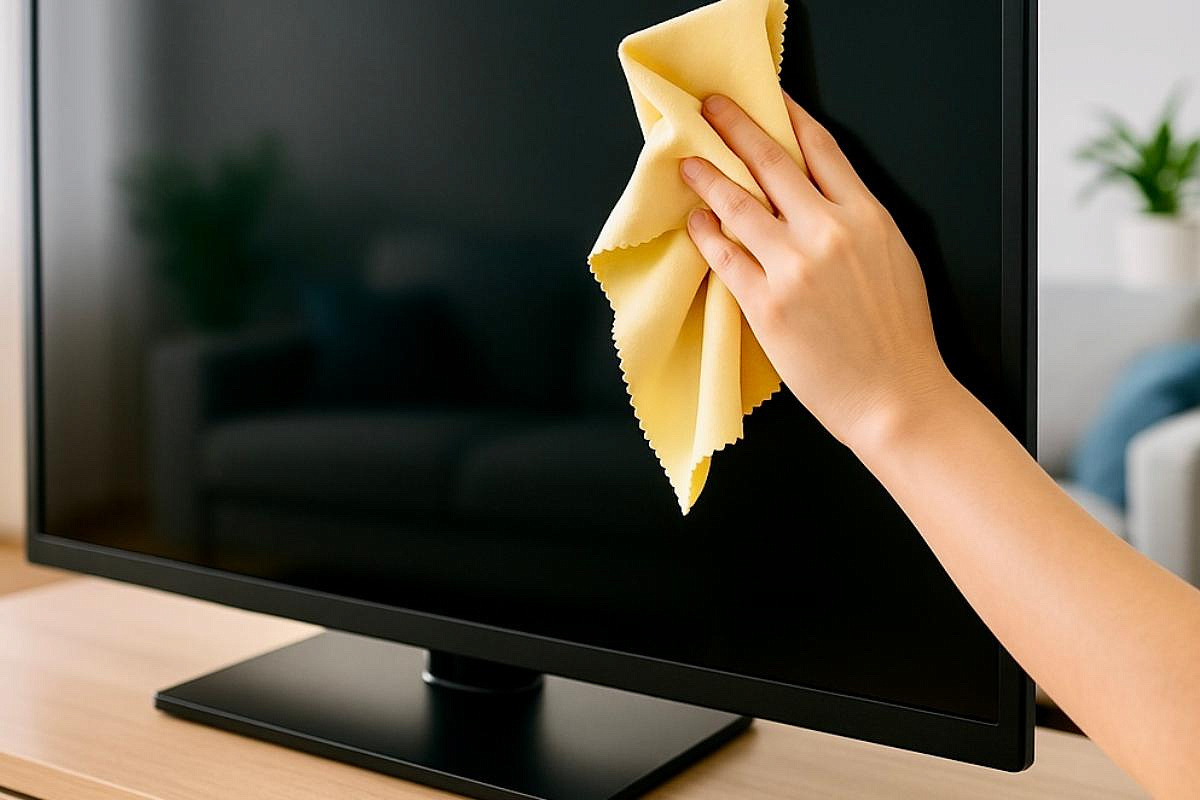 Cum Să Curățați Ecranul Televizorului Fără A-L Deteriora, Pas Cu Pas